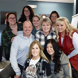 Kansas City dental team standing